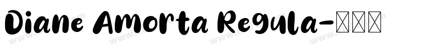 Diane Amorta Regula字体转换